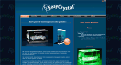 Desktop Screenshot of easycrystal.de